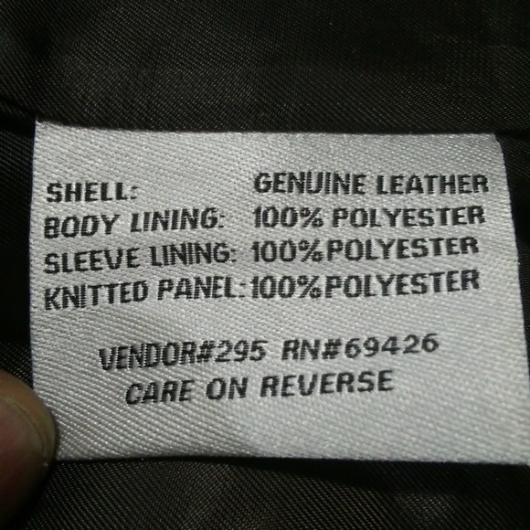 Wilsons Leather Jacket Sz. (M) - Picture 8 of 8
